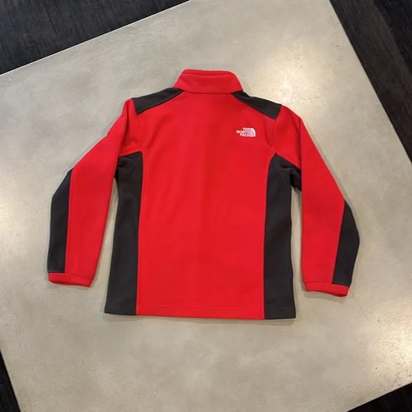 North Face Fleece Zip-Up Jacket, Size 10-12 - Picture 2 of 2